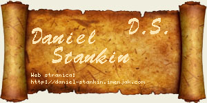 Daniel Stankin vizit kartica